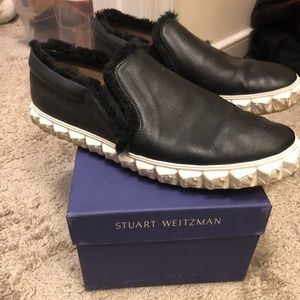Stuart Weitzman Fringie Slip On